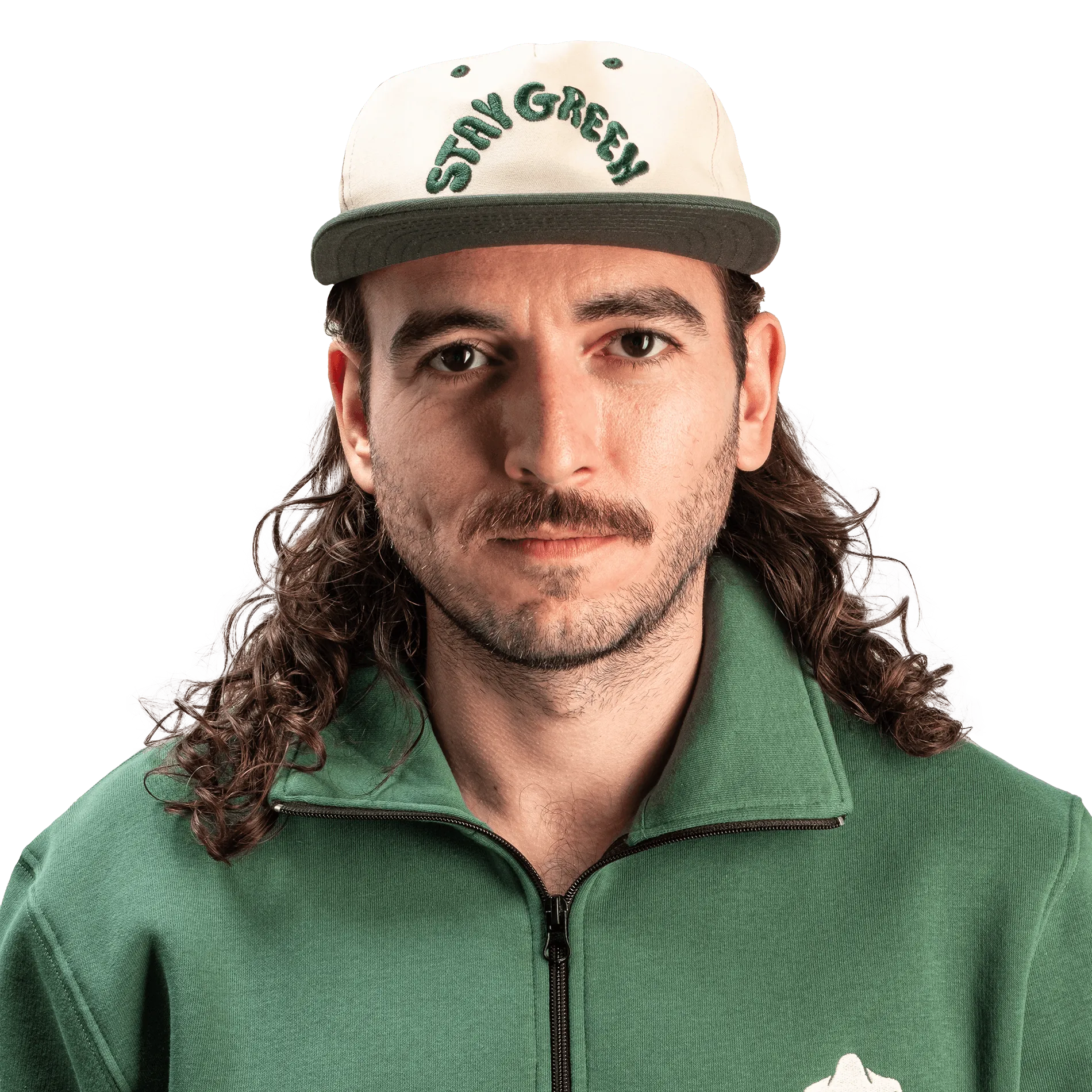 Gorra Green Dudes - ECRU