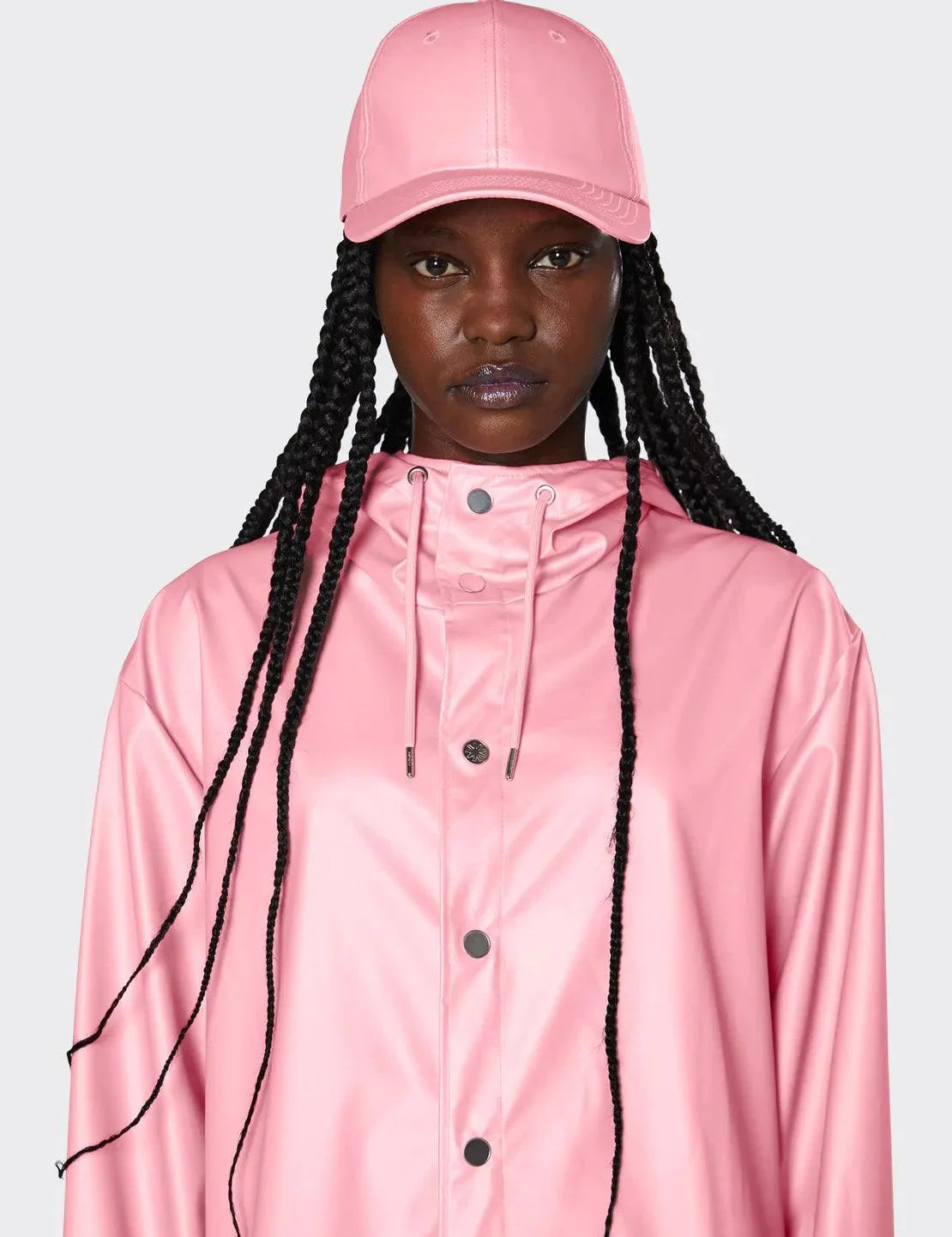Gorra Impermeable Pink Sky - ECRU