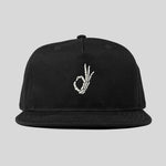 Gorra Okay Negra - ECRU