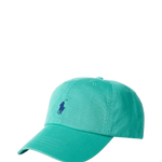Gorra Polo Ralph Lauren Verde Agua con Visera de Tela de Algodón - ECRU