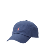 Gorra Ralph Lauren con Visera de Algodón Azul - ECRU