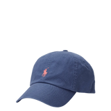 Gorra Ralph Lauren con Visera de Algodón Azul - ECRU