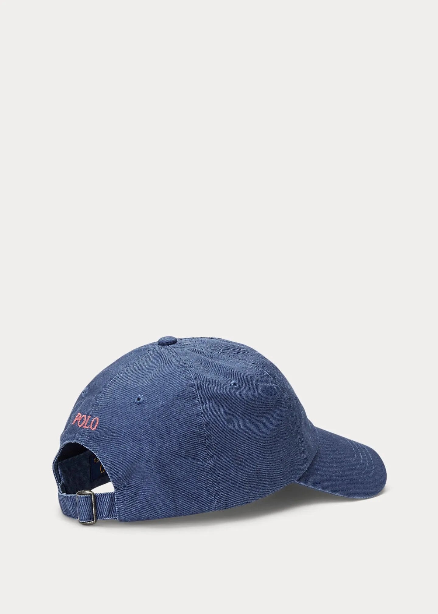 Gorra Ralph Lauren con Visera de Algodón Azul - ECRU