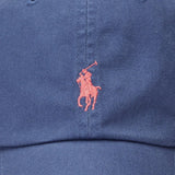 Gorra Ralph Lauren con Visera de Algodón Azul - ECRU