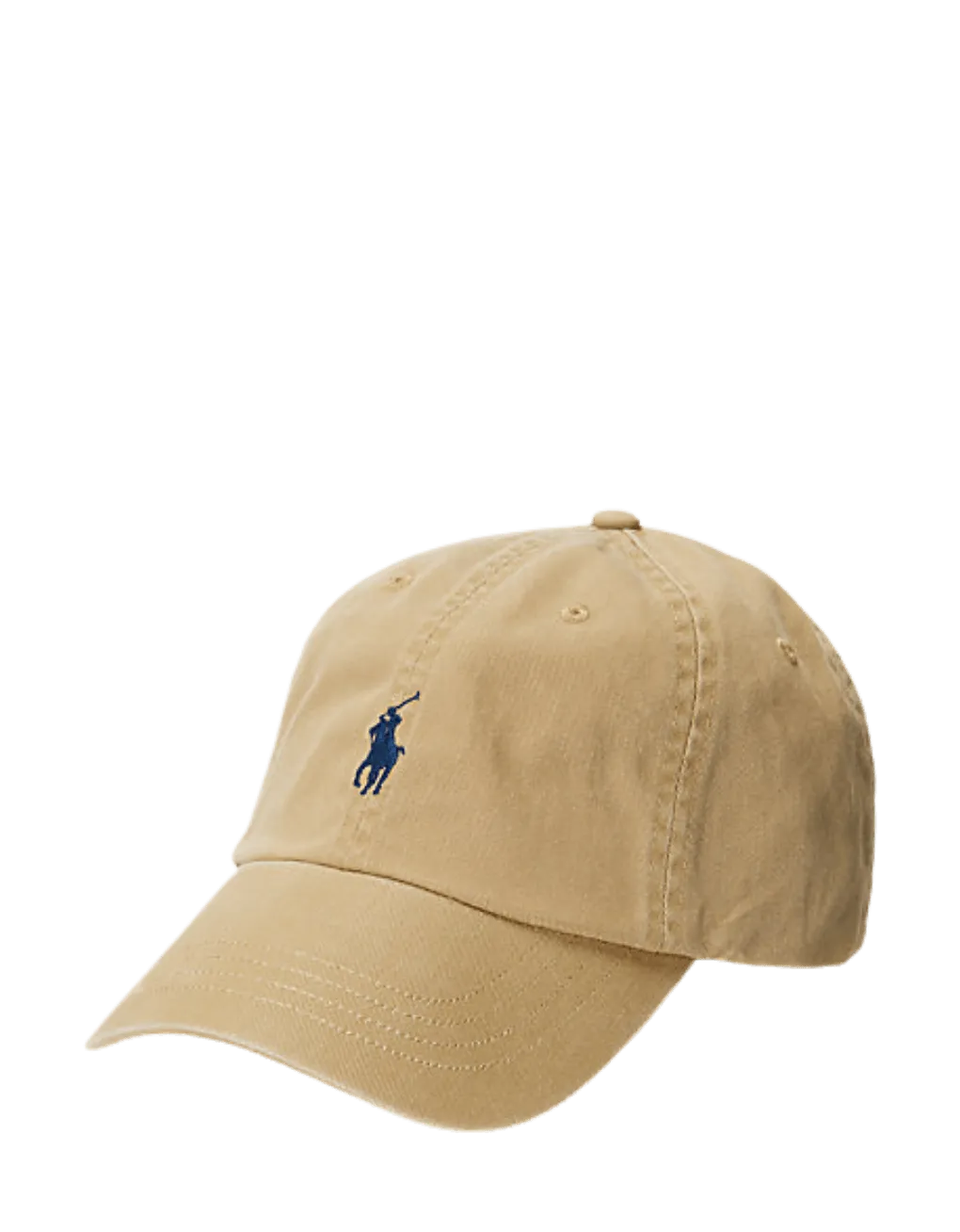 Gorra Ralph Lauren con visera de tela de chino de algodón - ECRU