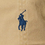 Gorra Ralph Lauren con visera de tela de chino de algodón - ECRU