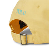 Gorra Ralph Lauren con visera de tela de chino de algodón - ECRU