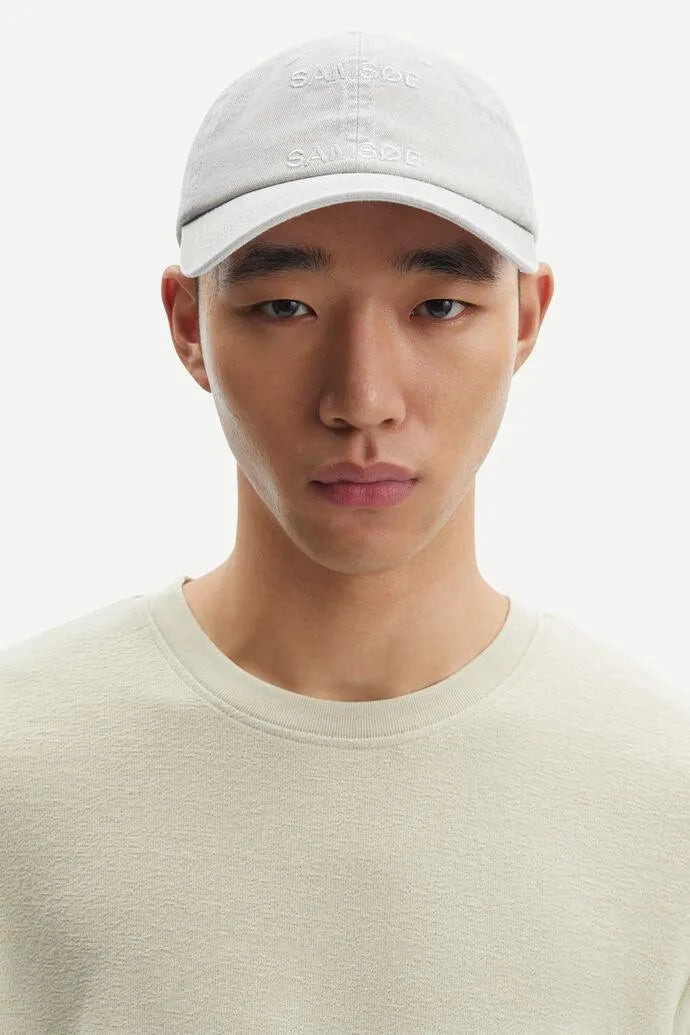 Gorra Samsøe Samsøe 14663 Agate Gray - ECRU