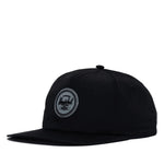 Gorra Scout Rubber Patch Black Wrinkled Nylon - ECRU