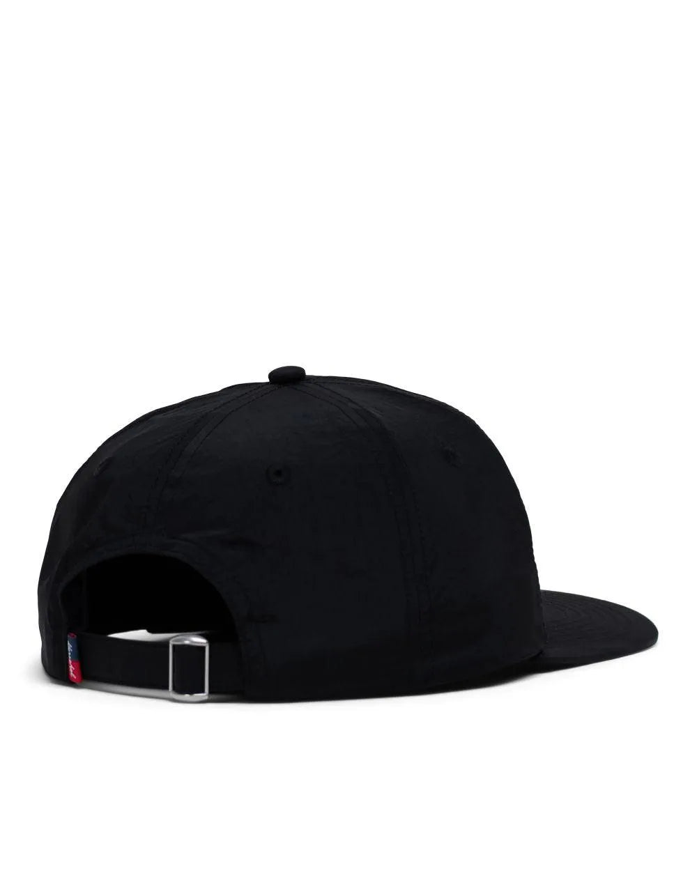 Gorra Scout Rubber Patch Black Wrinkled Nylon - ECRU