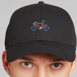 Gorra Snapback Cap Stitch Bike Negra - ECRU