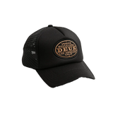 Gorra Trucker Certified Black - ECRU