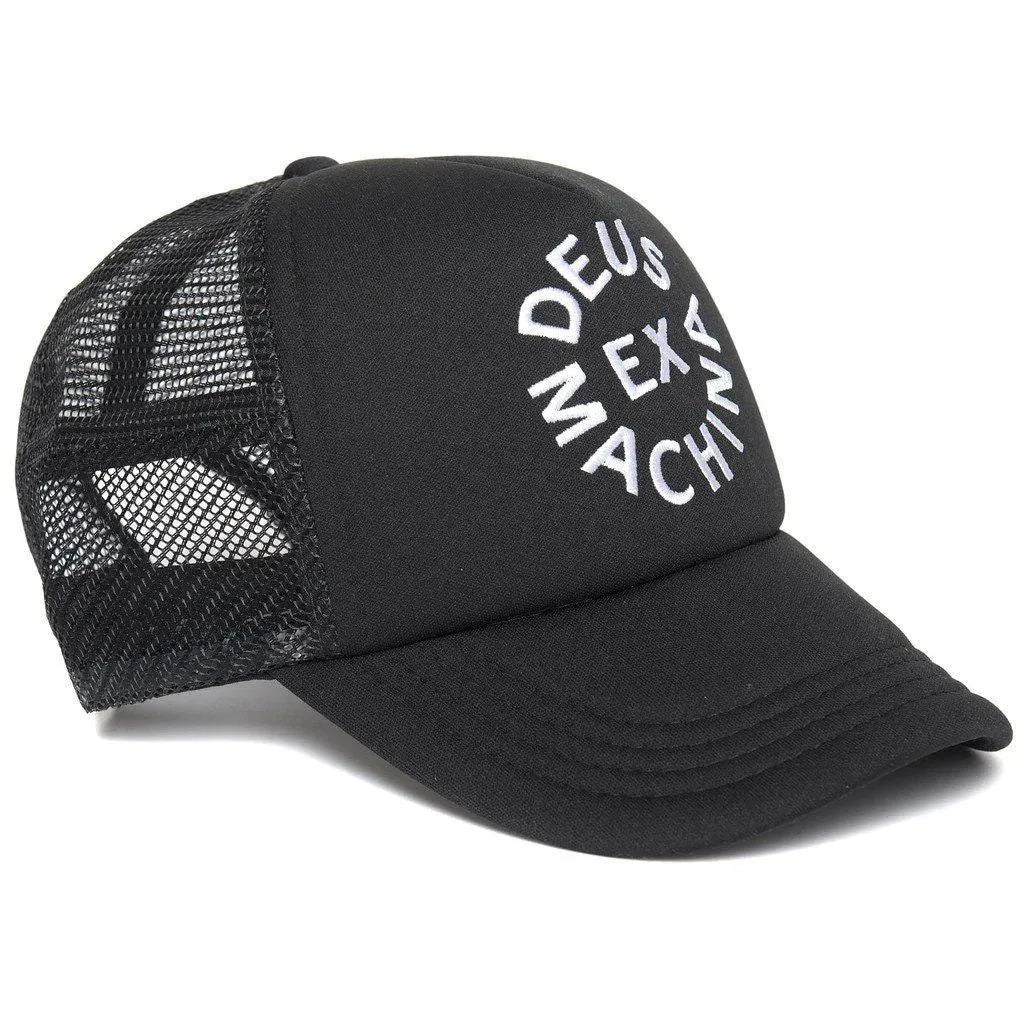Gorra Trucker Circle Logo - ECRU
