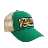 Gorra Trucker Deus Ex Machina Stripes Trek Green - ECRU