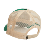 Gorra Trucker Deus Ex Machina Stripes Trek Green - ECRU