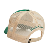 Gorra Trucker Deus Ex Machina Stripes Trek Green - ECRU