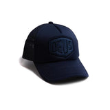Gorra Trucker Fleece Shield Midnight Blue - ECRU