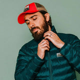 Gorra Trucker Polar Red Clay - ECRU