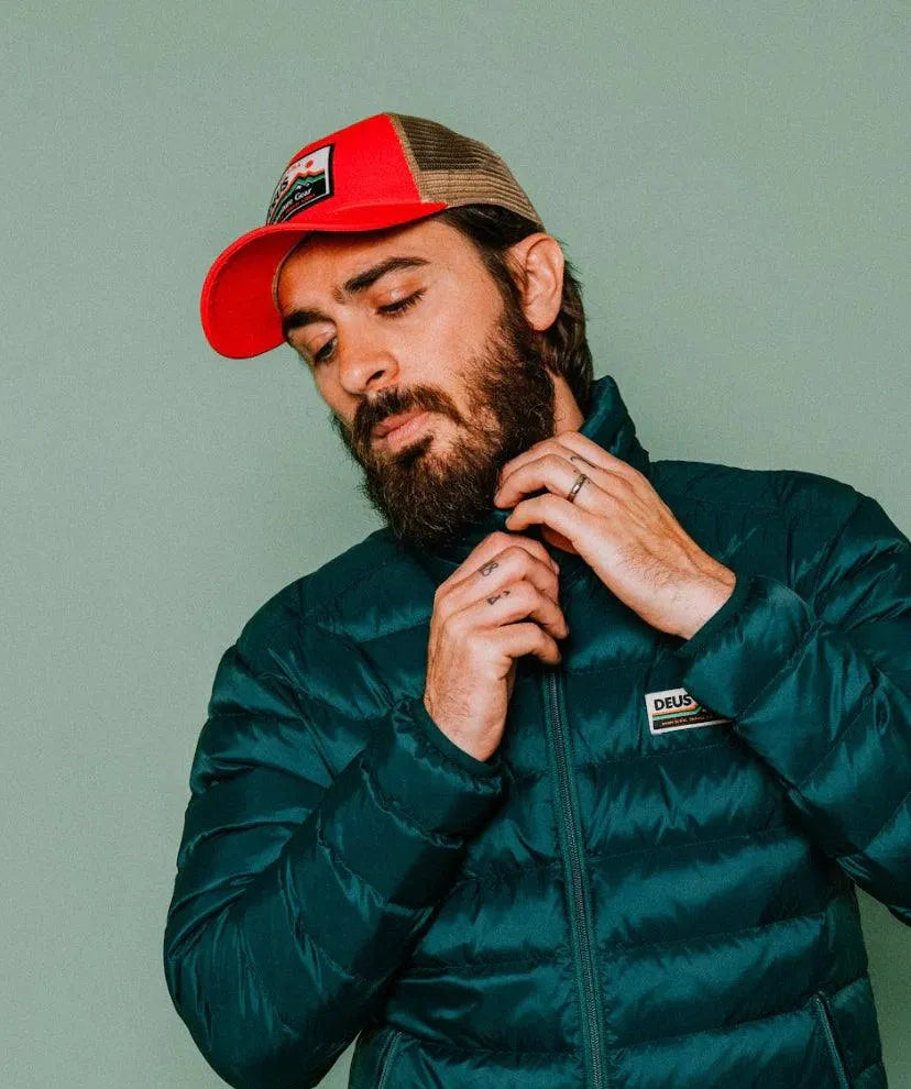 Gorra Trucker Polar Red Clay - ECRU