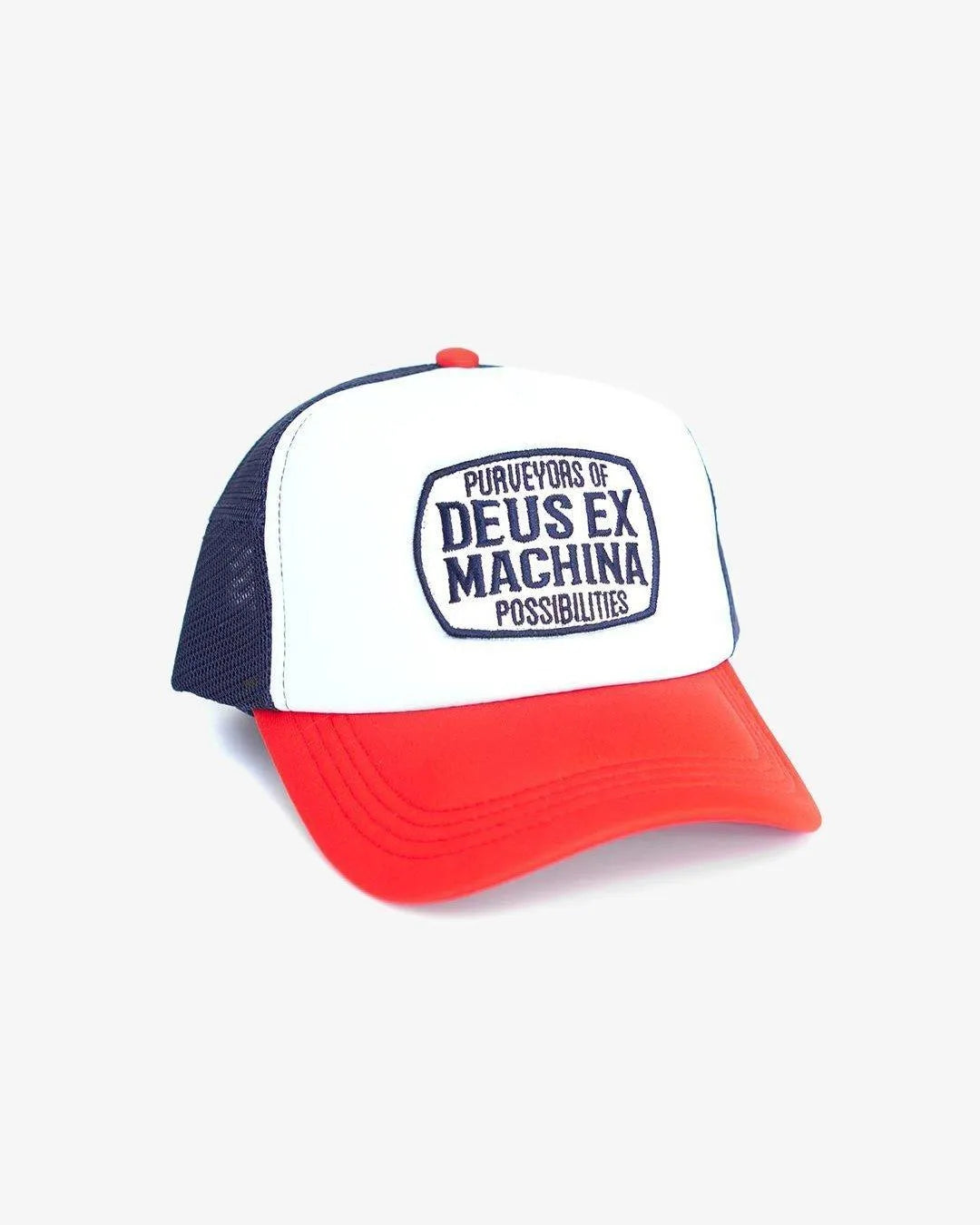 Gorra Trucker Waxxy Navy Blue - ECRU