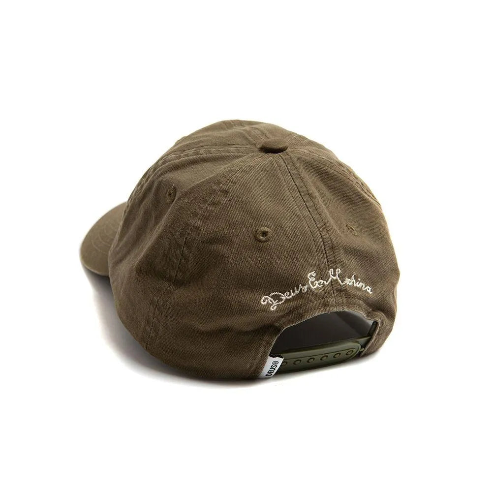 Gorra Washed Bugsy Washed Olive - ECRU