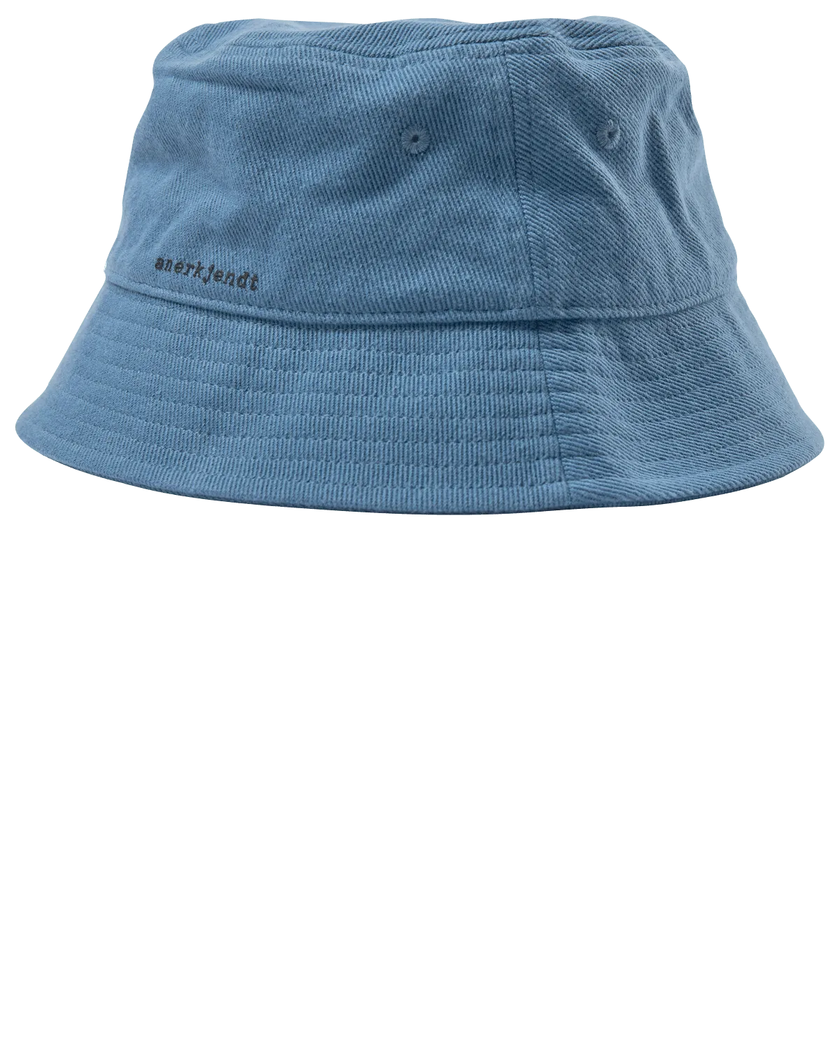 Gorro Bucket Akbøllehat canvas cornet blue - ECRU