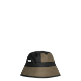 Gorro Bucket Rains Black Wood - ECRU