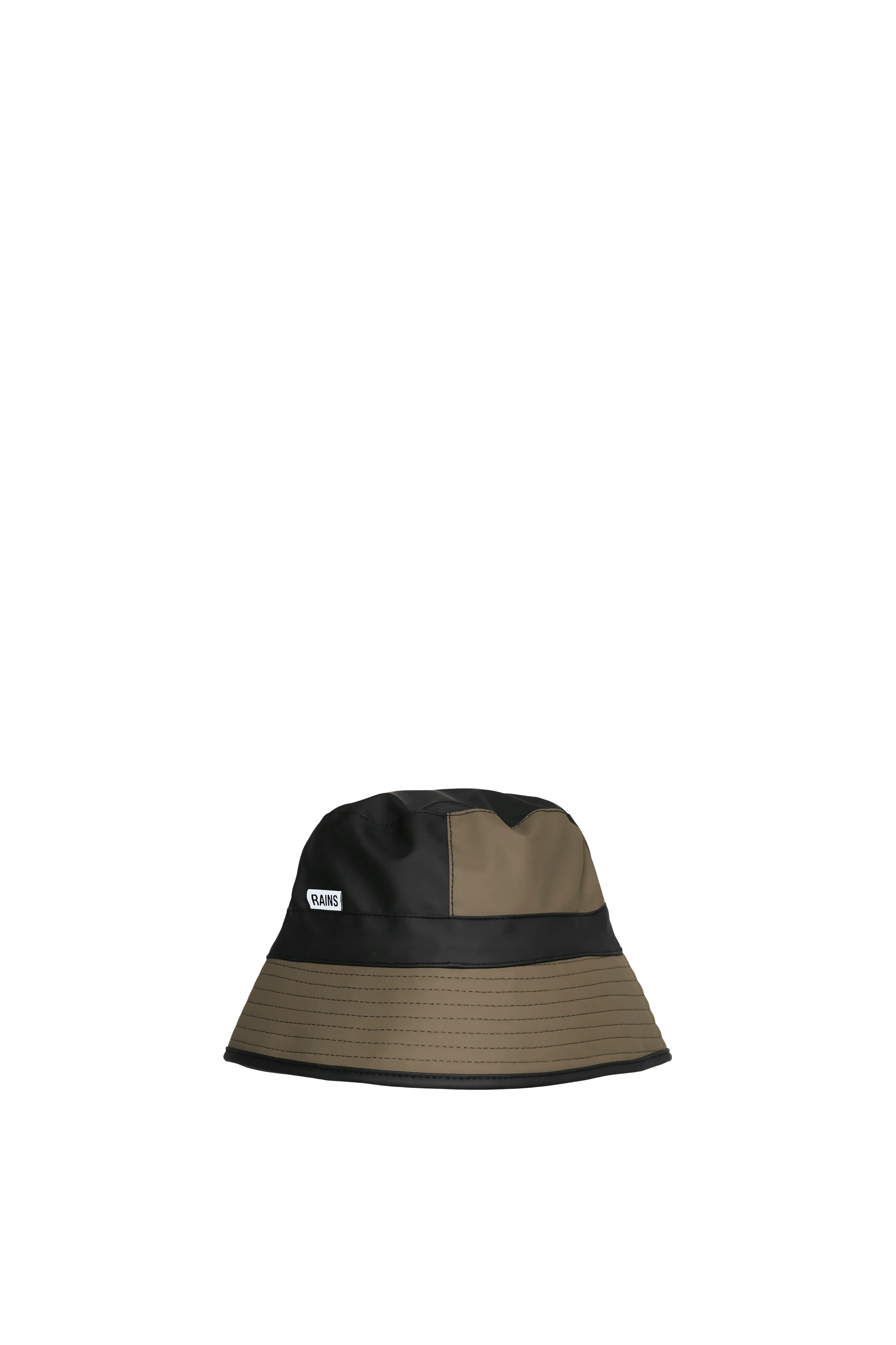 Gorro Bucket Rains Black Wood - ECRU
