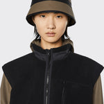 Gorro Bucket Rains Black Wood - ECRU