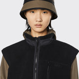 Gorro Bucket Rains Black Wood - ECRU