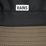 Gorro Bucket Rains Black Wood - ECRU