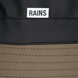 Gorro Bucket Rains Black Wood - ECRU