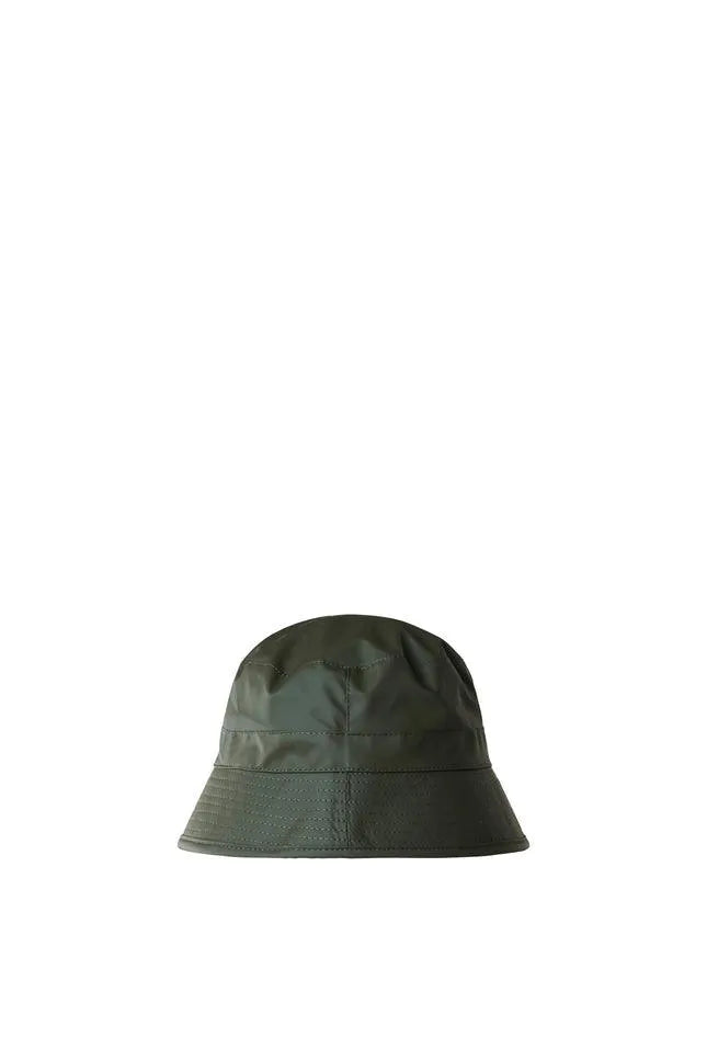 Gorro Bucket Rains Green - ECRU