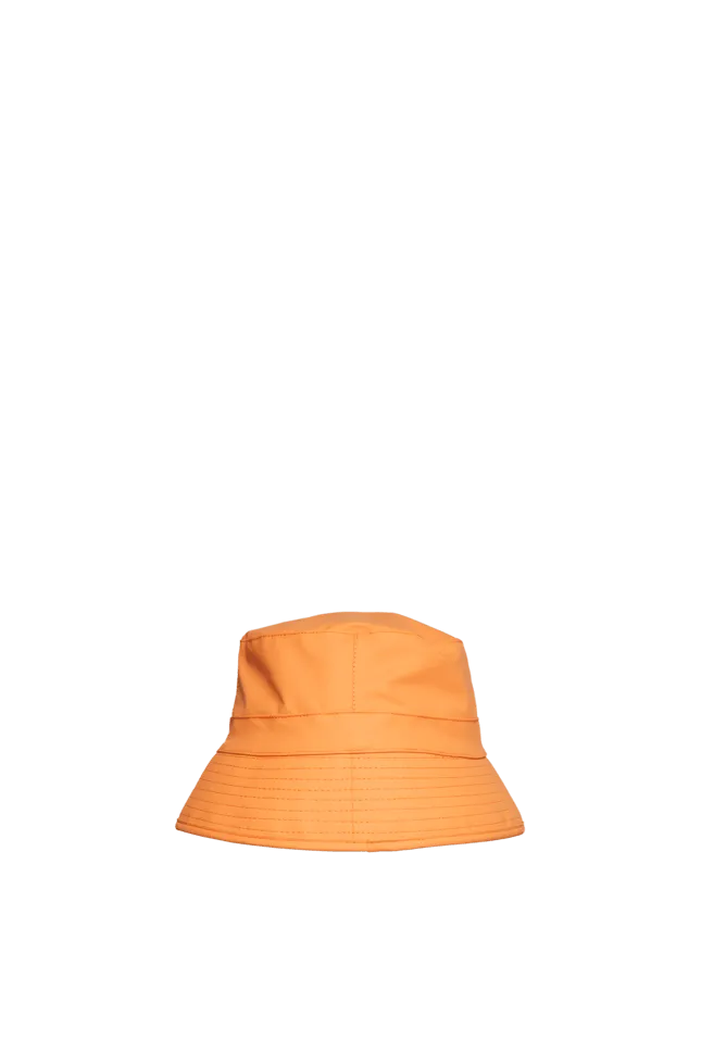 Gorro Bucket Rains Orange - ECRU