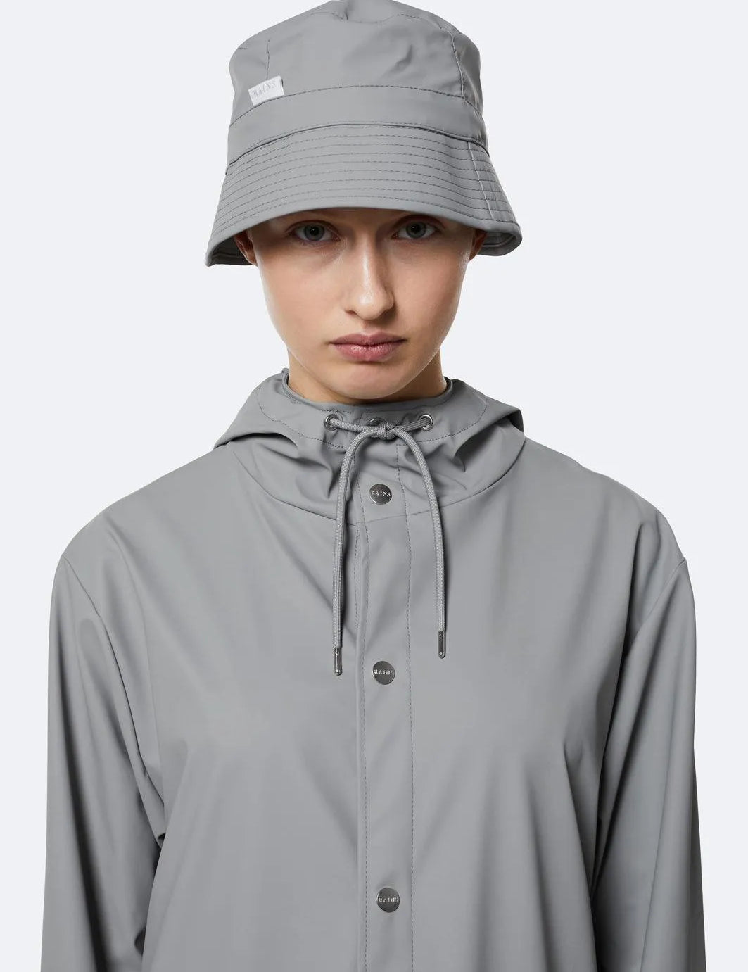 Gorro Bucket Rains Rock - ECRU