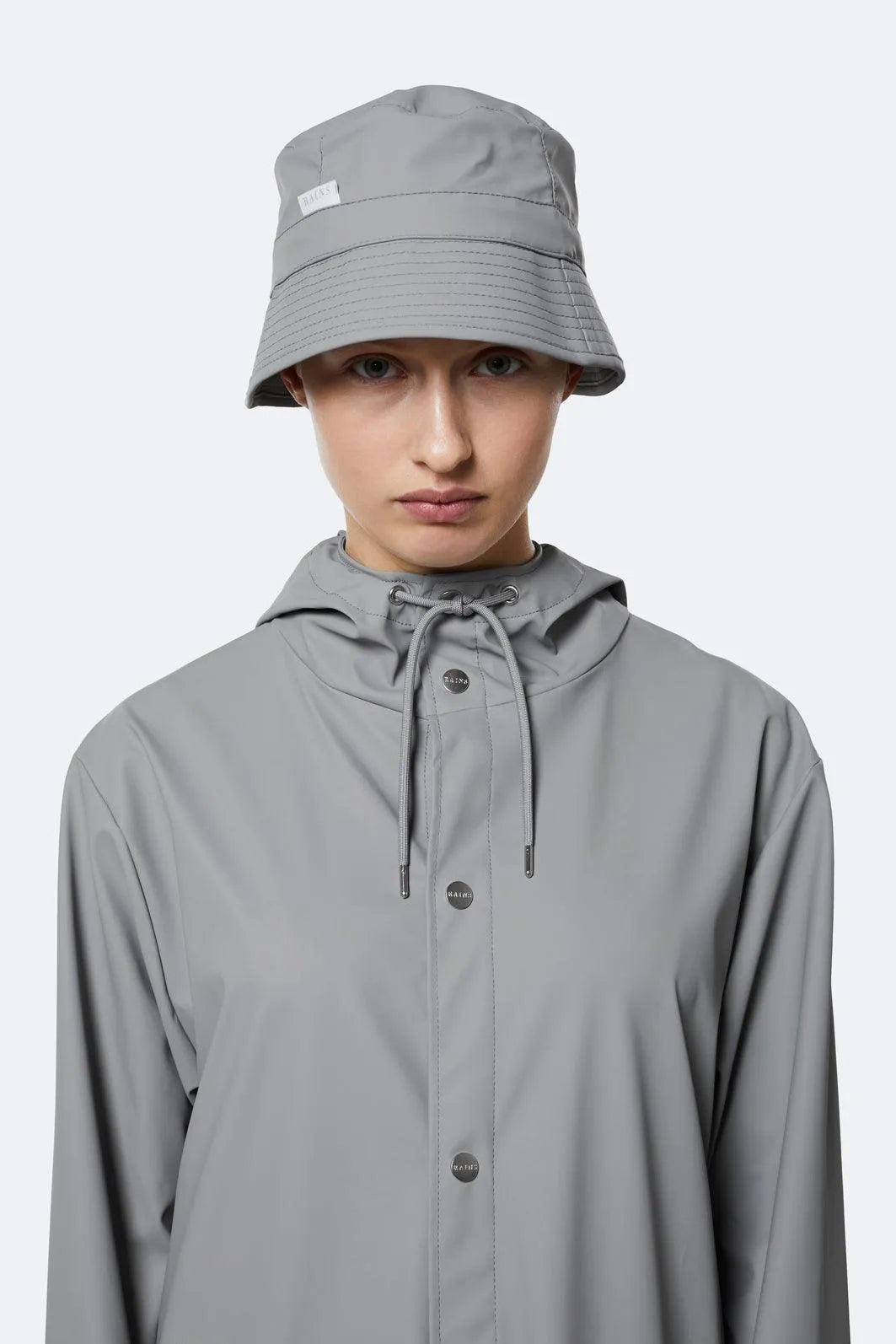 Gorro Bucket Rains Rock - ECRU