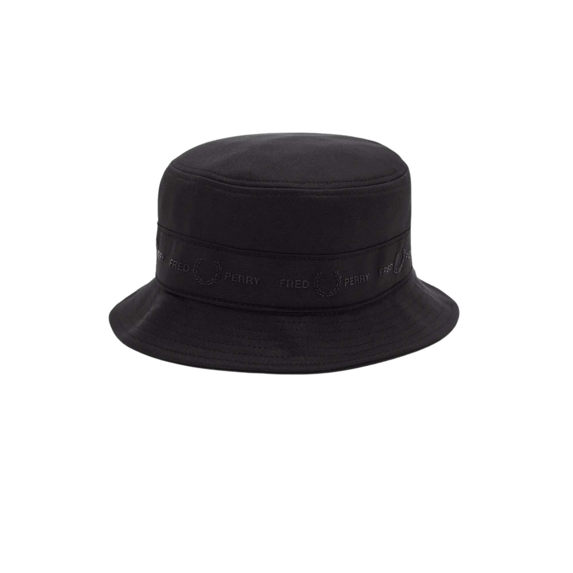 Gorro de pescador de tricot con cinta deportiva en un tono más intenso - ECRU