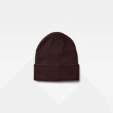 Gorro Effo Long Dark Oxblood - ECRU