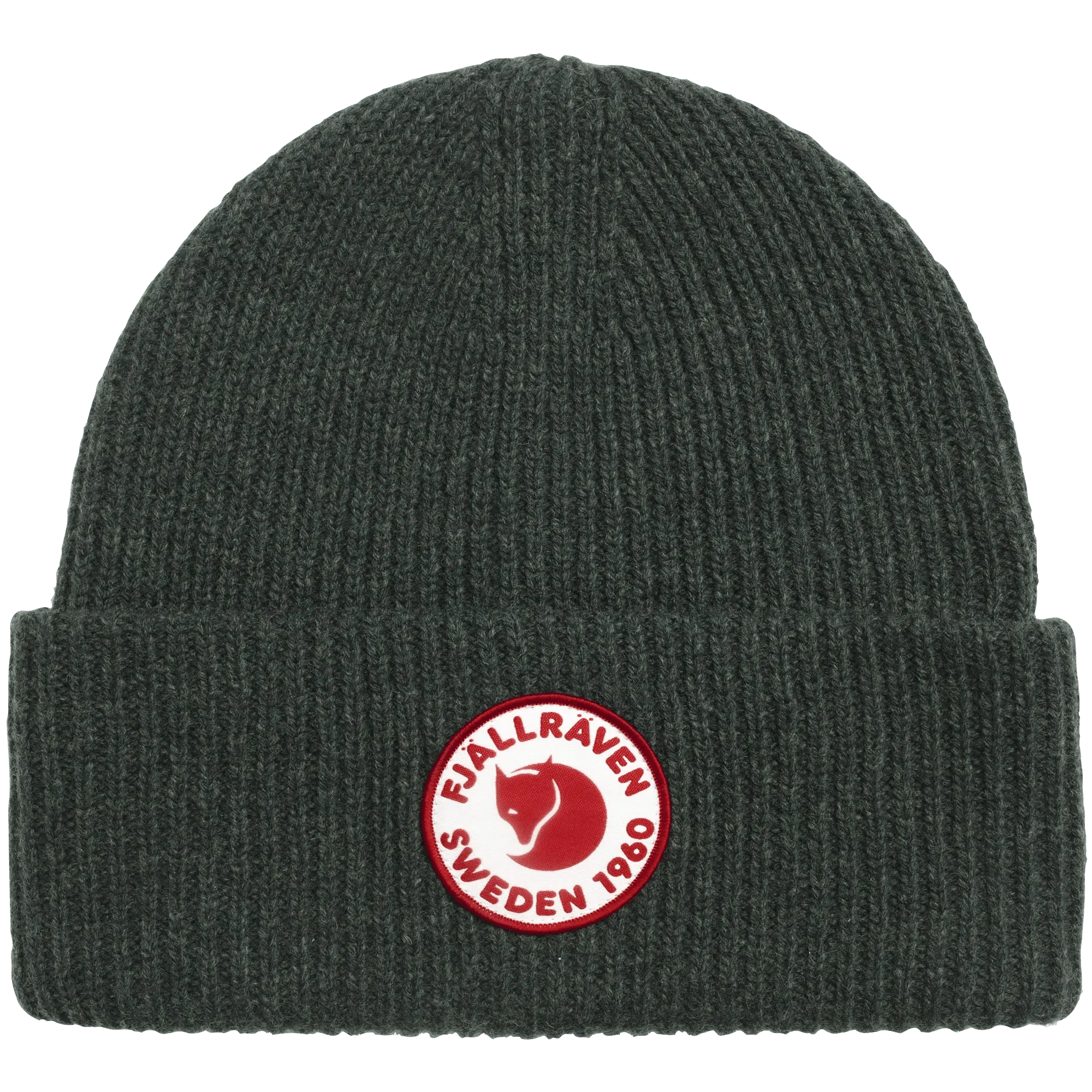 Gorro Fjallraven Kanken Logo 1960 Deep Forest - ECRU
