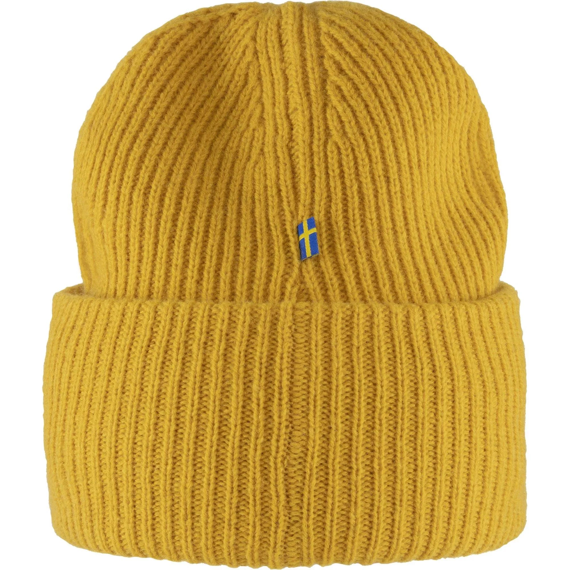 Gorro Fjallraven Kanken Logo 1960 Mustard Yellow - ECRU