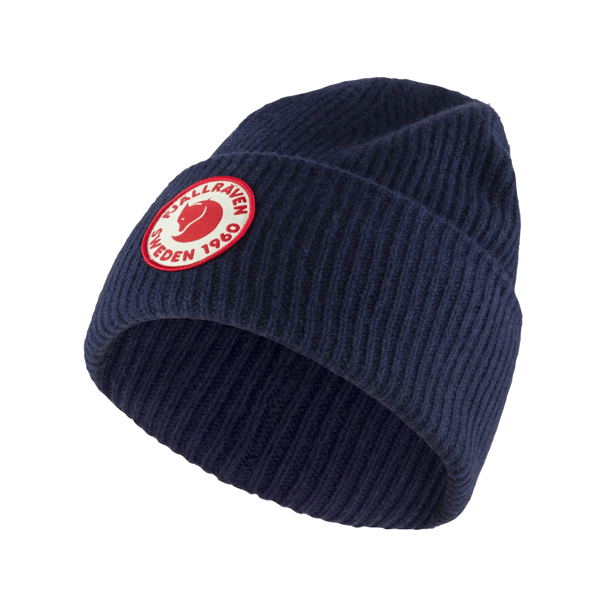 Gorro Fjallraven Kanken Logo 1960 Navy - ECRU
