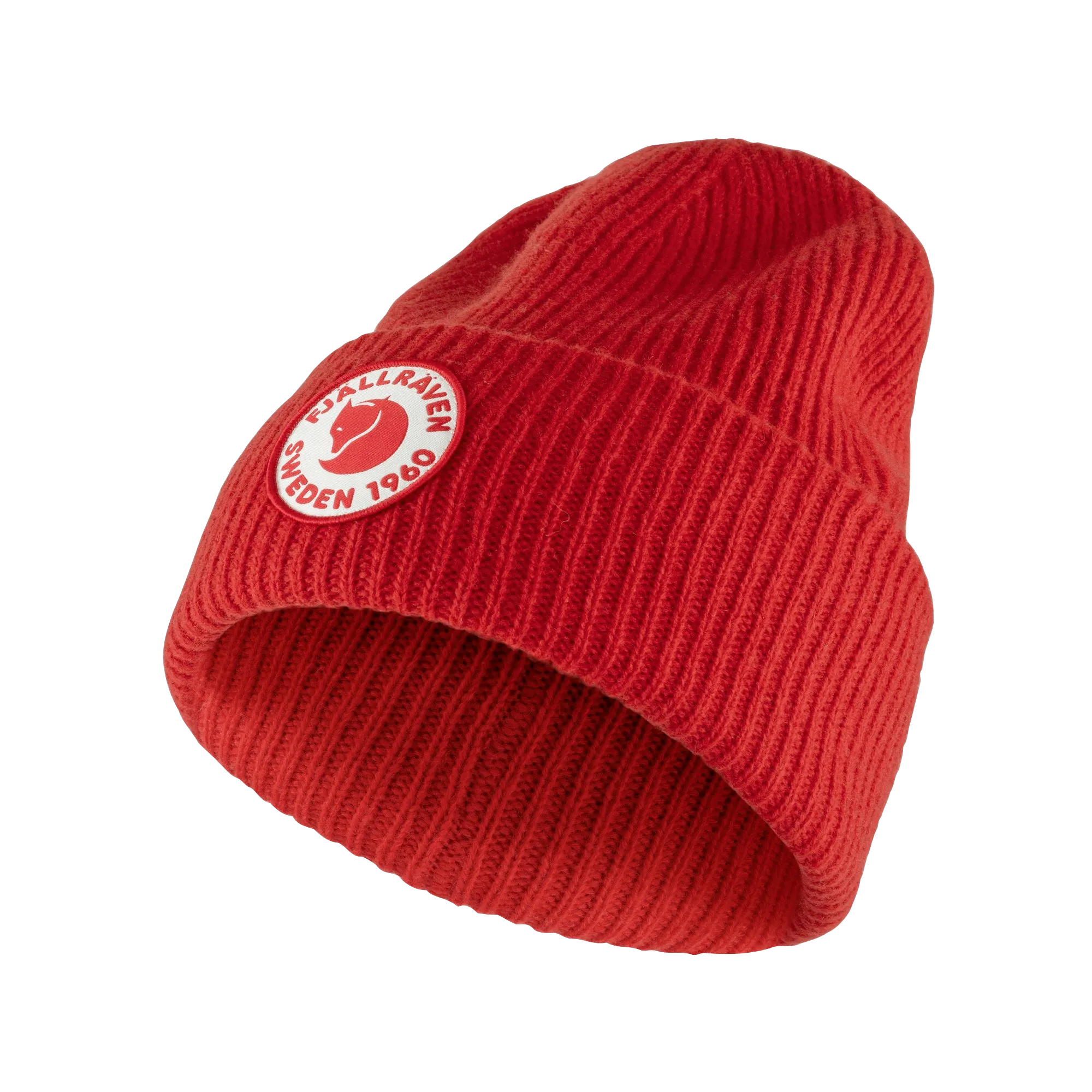 Gorro Fjallraven Kanken Logo 1960 True Red - ECRU