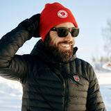 Gorro Fjallraven Kanken Logo 1960 True Red - ECRU