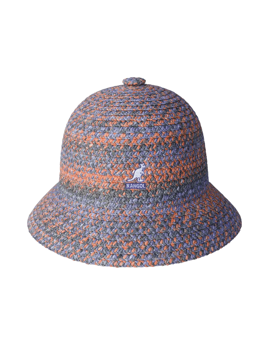 Gorro Kangol Braid Casual Blue Mix - ECRU