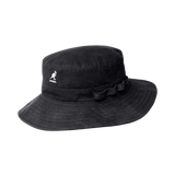 Gorro Kangol Utility Cords Jungle Black - ECRU