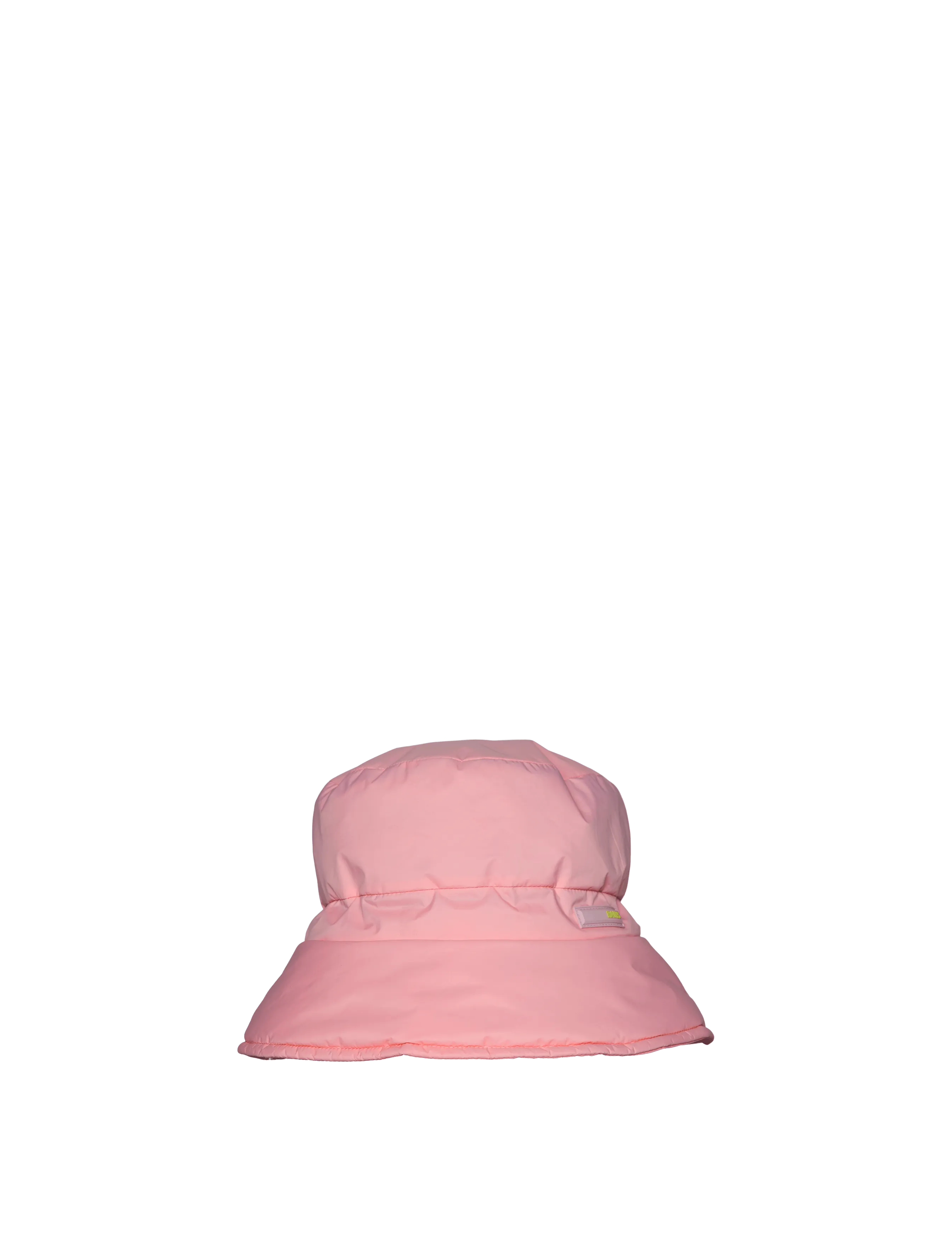 Gorro Padded Nylon Bucket Rains Pink Sky - ECRU