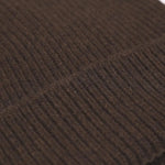Gorro Unisex Lana Merino Reciclada Coffee Brown - ECRU