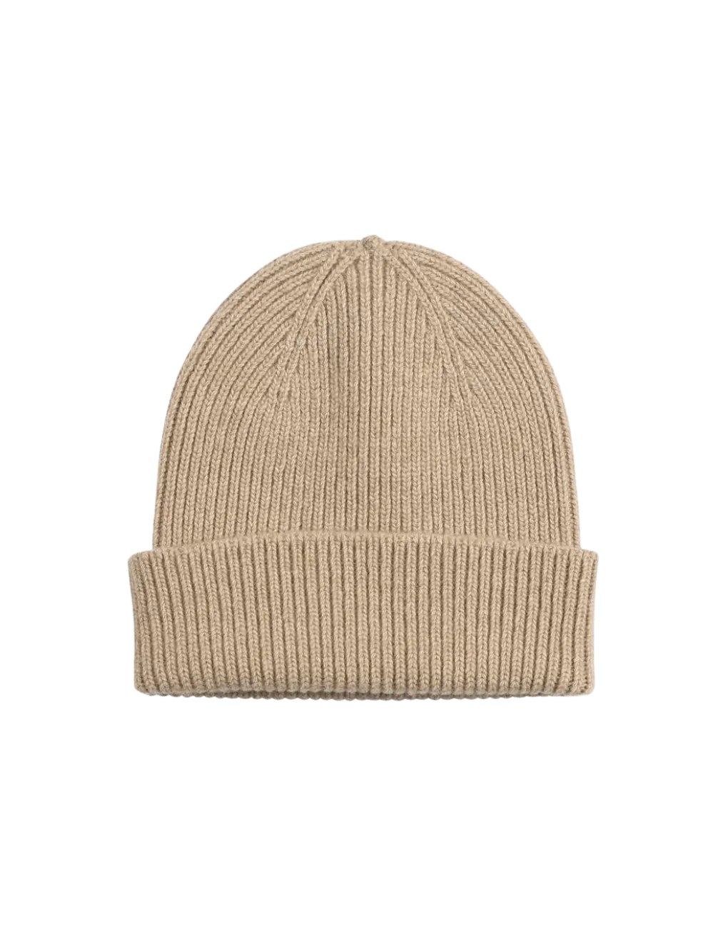 Gorro Unisex Lana Merino Reciclada Desert Khaki - ECRU