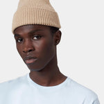 Gorro Unisex Lana Merino Reciclada Desert Khaki - ECRU