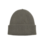 Gorro Unisex Lana Merino Reciclada Dusty Olive - ECRU